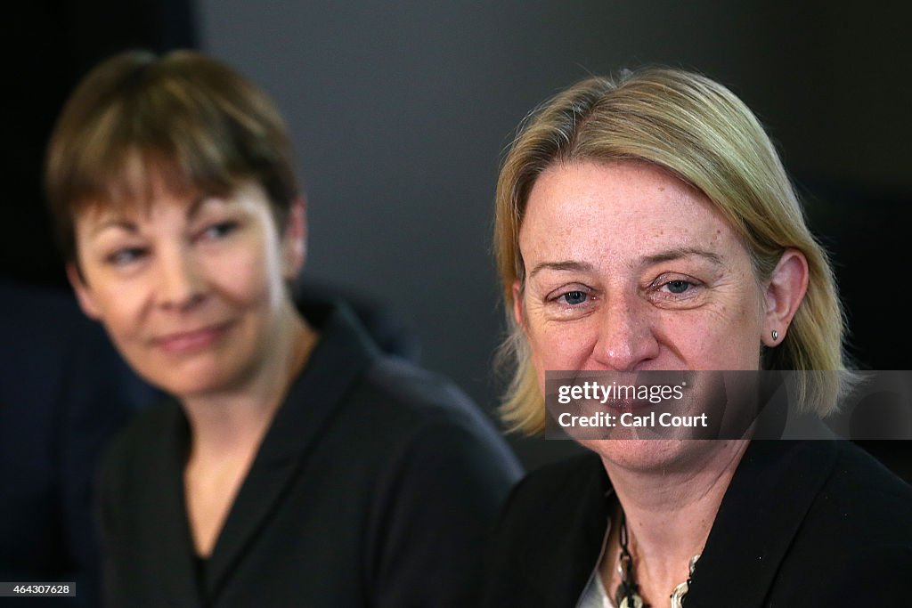 Green Party Launch Their Election Campaign