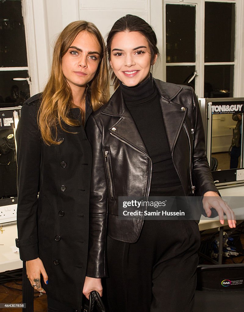 GILES - Backstage - LFW FW15