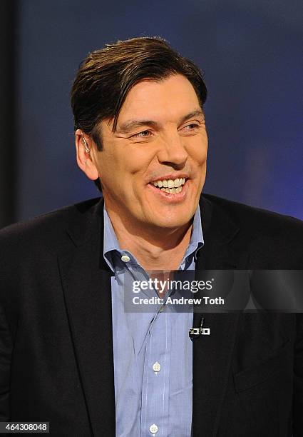 Chairman & CEO Tim Armstrong on FOX Business Network’s Opening Bell with Maria Bartiromo wishing her a happy 1 year anniversary at FOX Studios on...