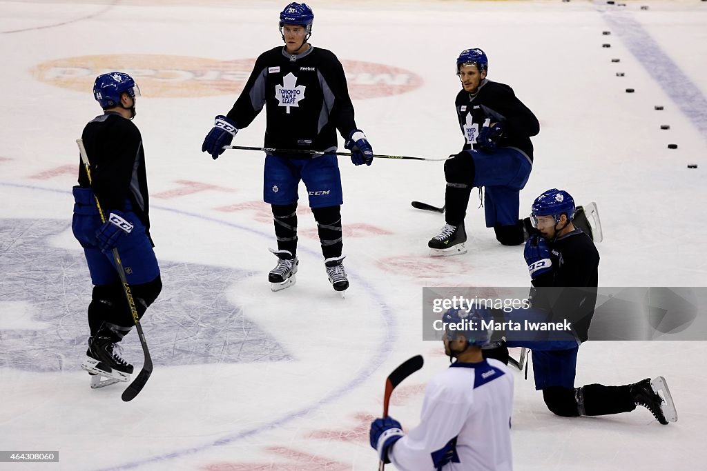 Toronto Maple Leafs Practice