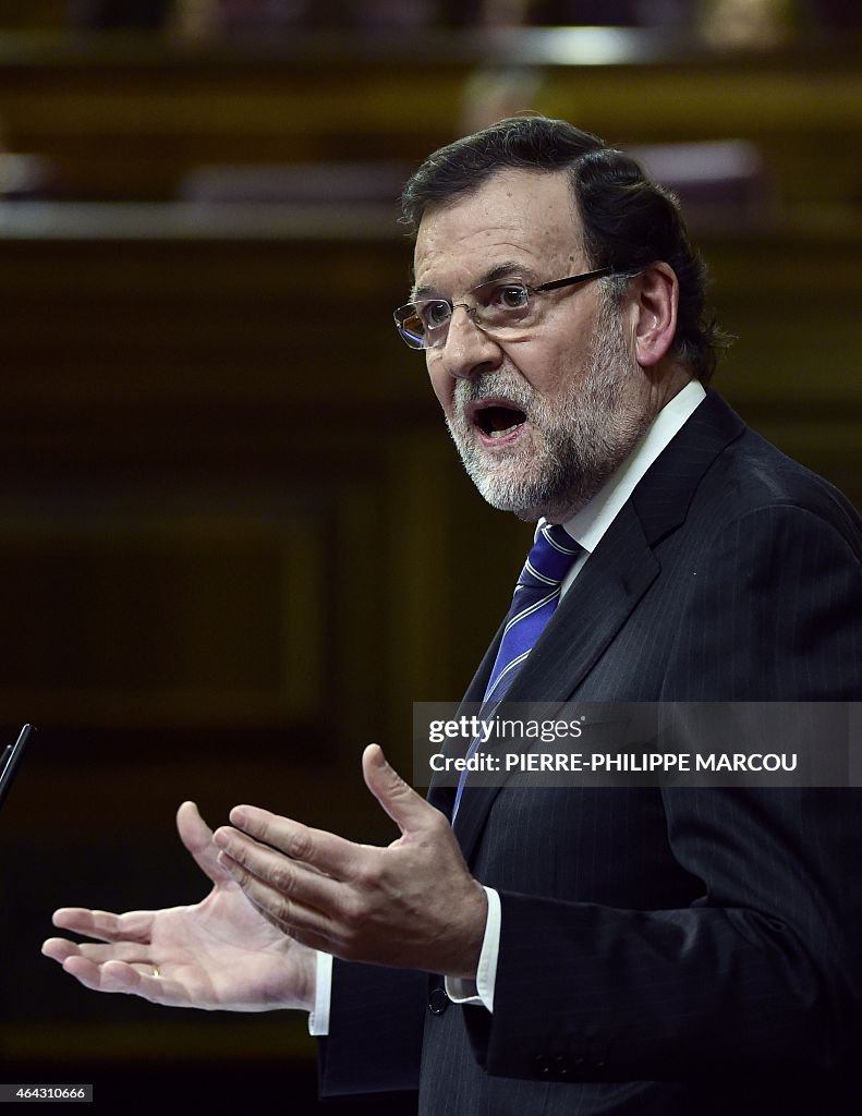 SPAIN-CONGRESS-RAJOY