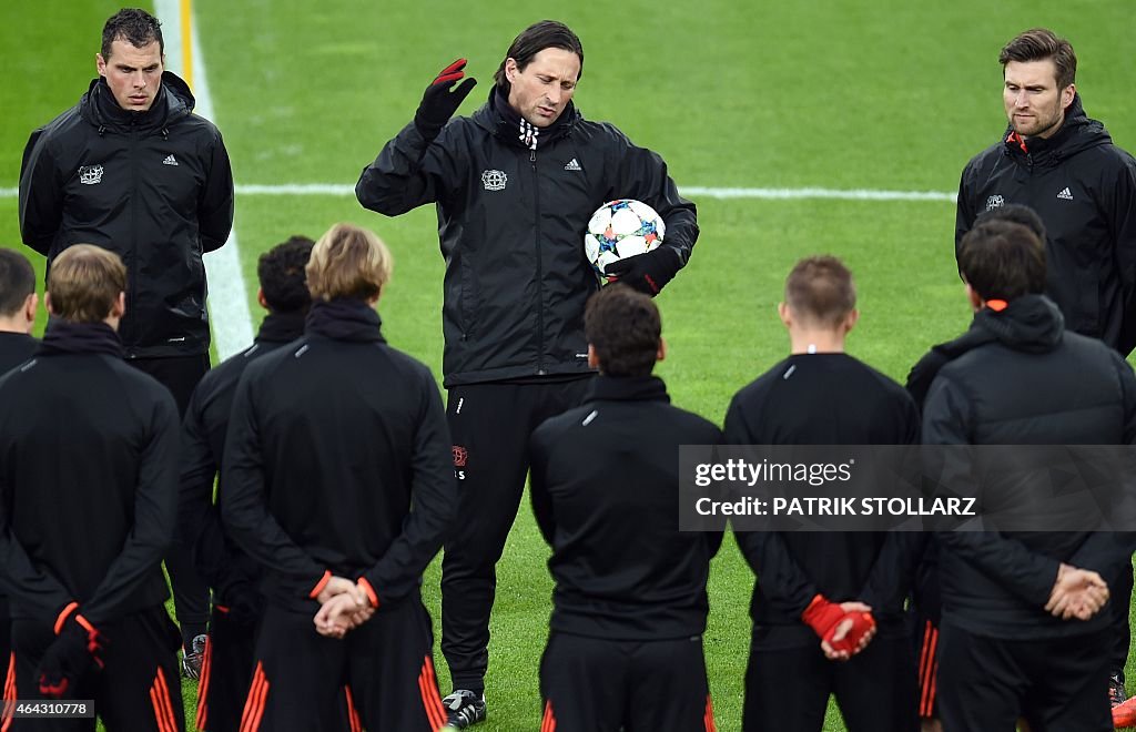 FBL-C1-LEVERKUSEN-ATLETICO-TRAINING