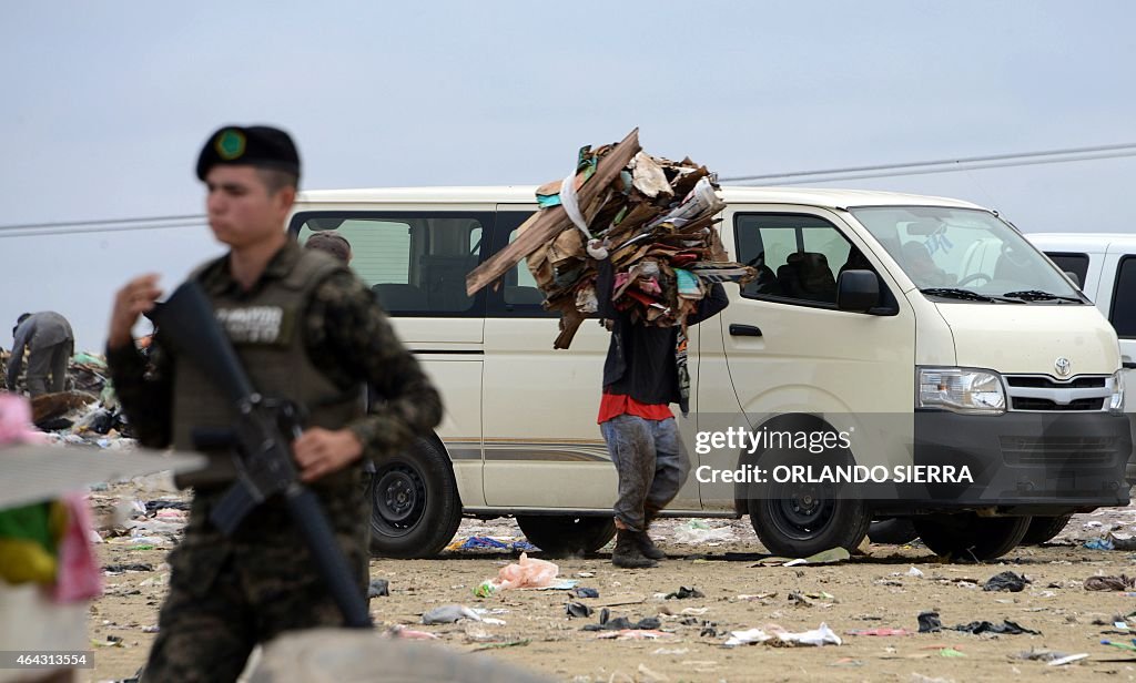 HONDURAS-GARBAGE DUMP