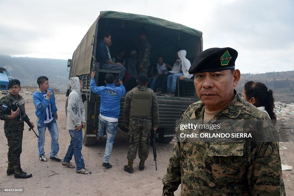 HONDURAS-GARBAGE DUMP