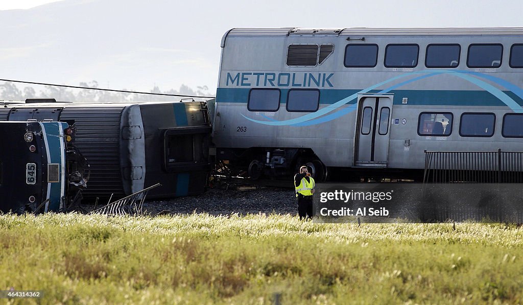 At least 30 Injured As California Commuter Train Strikes Tractor Trailer