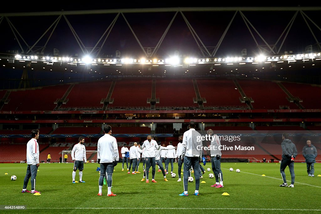 AS Monaco FC Training and Press Conference