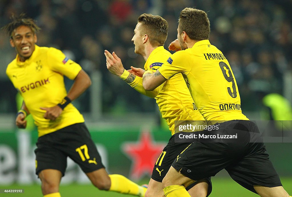 Juventus v Borussia Dortmund - UEFA Champions League Round of 16