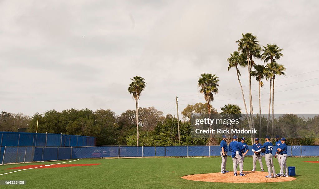 Pitchers and catchers