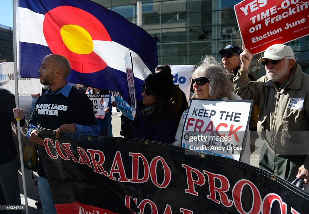 Fracking Ban Protest