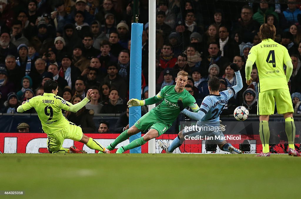 Manchester City v Barcelona - UEFA Champions League Round of 16