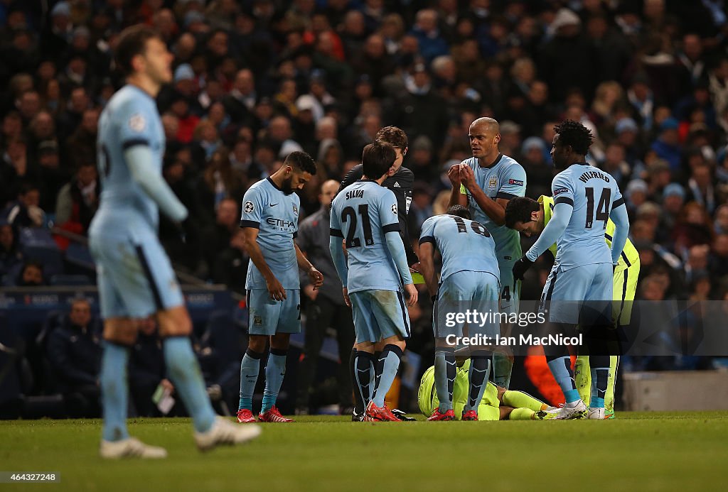 Manchester City v Barcelona - UEFA Champions League Round of 16