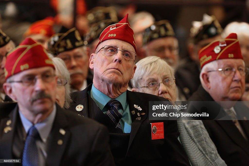 Veterans Affairs Secretary Robert McDonald Addresses American Legion Conference