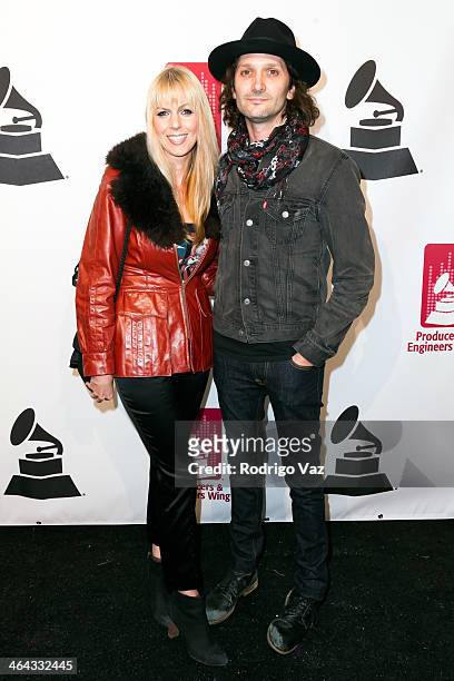 Musician Manda Mosher and Eric Craig attend The Recording Academy Producers & Engineers Wing presents 7th Annual GRAMMY Week Event honoring Neil...