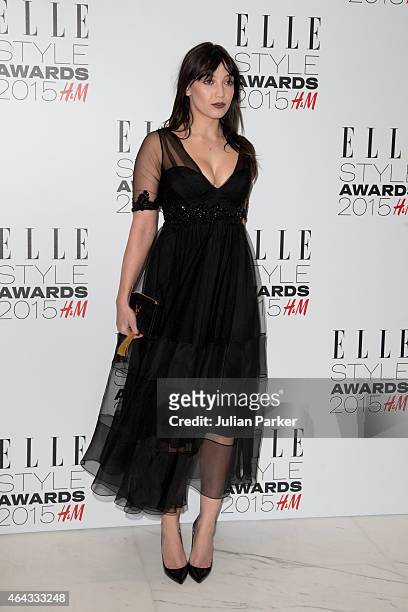 Daisy Lowe attends the Elle Style Awards 2015 at Sky Garden @ The Walkie Talkie Tower on February 24, 2015 in London, England.