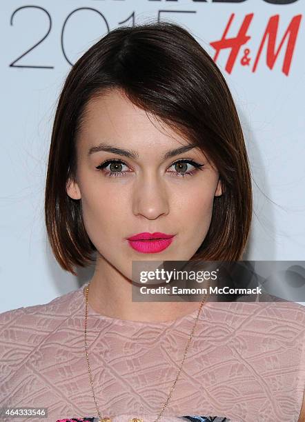 Ella Catliff attends the Elle Style Awards 2015 at Sky Garden @ The Walkie Talkie Tower on February 24, 2015 in London, England.
