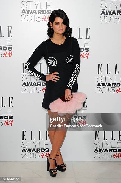 Pixie Geldof attends the Elle Style Awards 2015 at Sky Garden @ The Walkie Talkie Tower on February 24, 2015 in London, England.