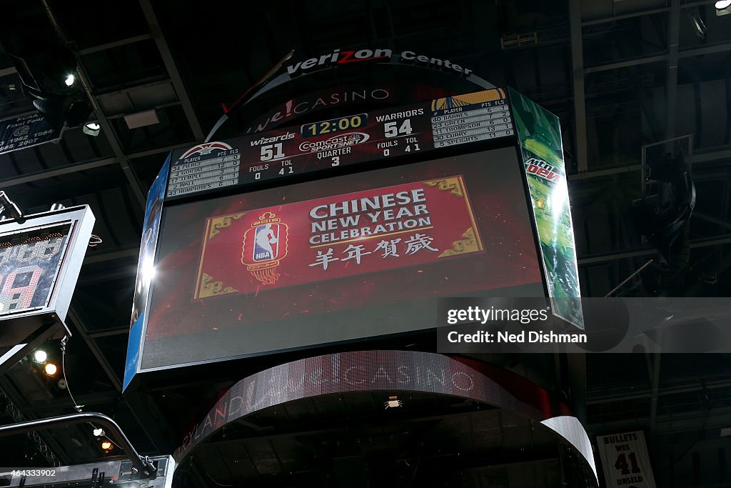 Golden State Warriors v Washington Wizards