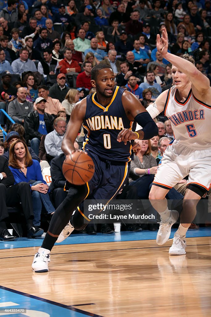 Indiana Pacers v Oklahoma City Thunder