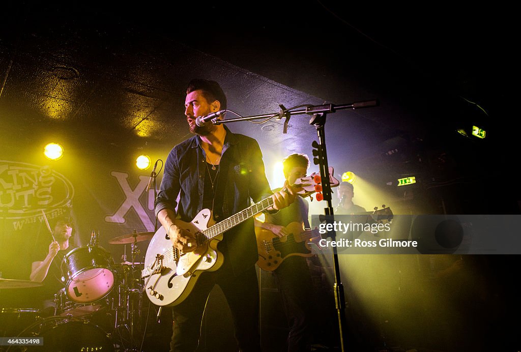 The Courteeners Perform At King Tuts In Glasgow