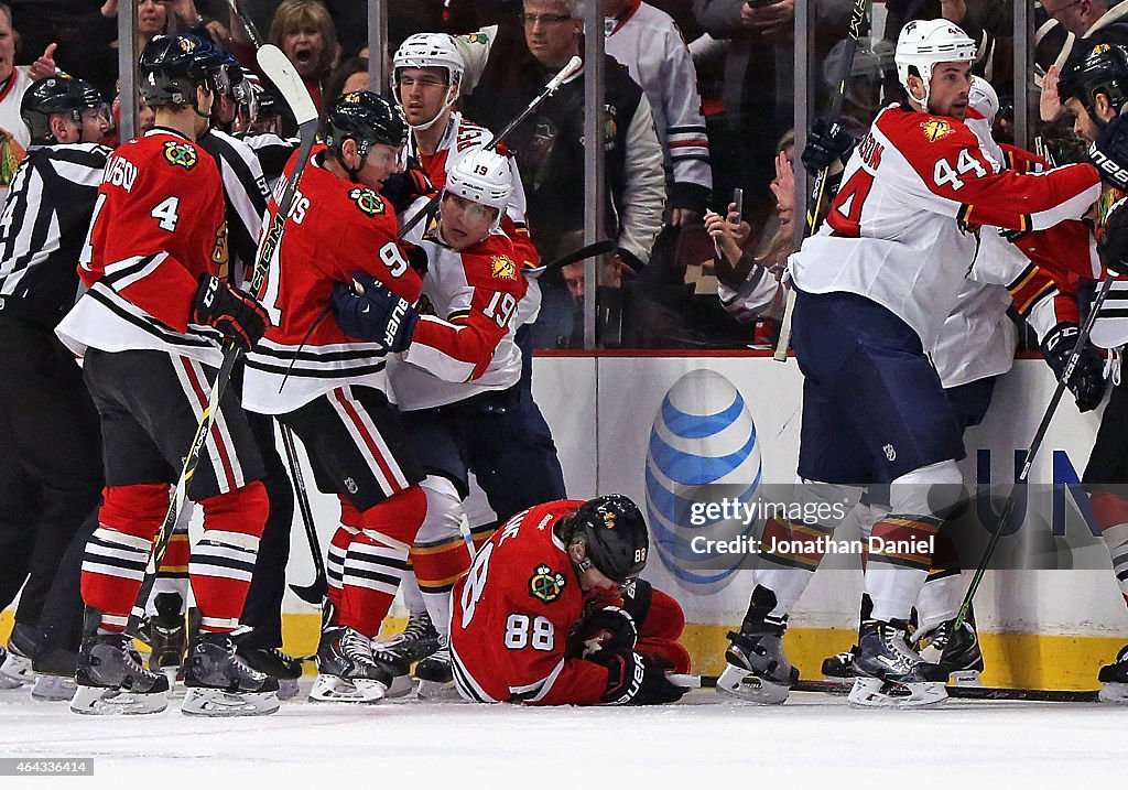 Florida Panthers v Chicago Blackhawks