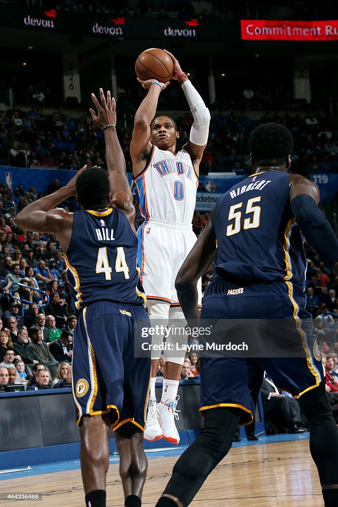 Indiana Pacers v Oklahoma City Thunder