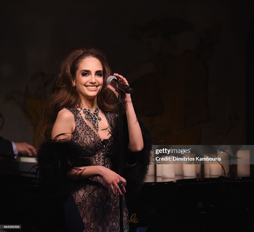 Alexa Rey Alexa Ray Joel performs in concert at Cafe Carlyle on February 24 ...