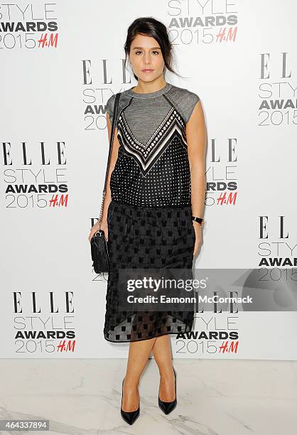 Jessie Ware attends the Elle Style Awards 2015 at Sky Garden @ The Walkie Talkie Tower on February 24, 2015 in London, England.