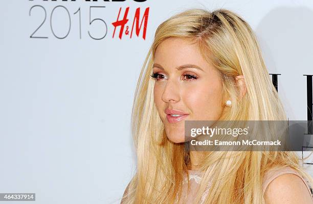 Ellie Goulding attends the Elle Style Awards 2015 at Sky Garden @ The Walkie Talkie Tower on February 24, 2015 in London, England.