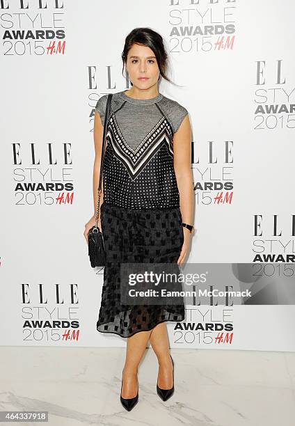 Jessie Ware attends the Elle Style Awards 2015 at Sky Garden @ The Walkie Talkie Tower on February 24, 2015 in London, England.