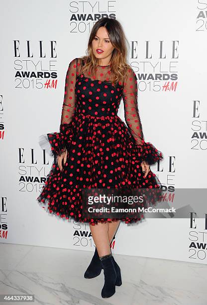 Atlanta De Cadanet Taylor attends the Elle Style Awards 2015 at Sky Garden @ The Walkie Talkie Tower on February 24, 2015 in London, England.