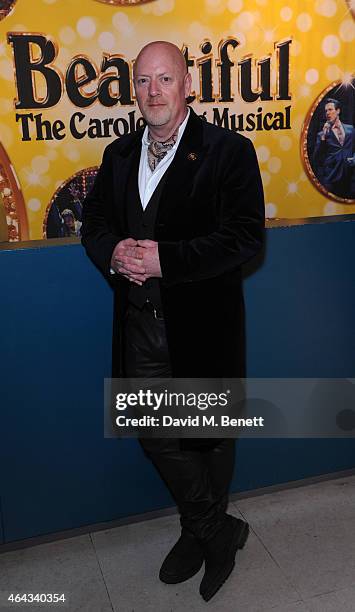 Steve Sidwell attends an after party following the press night performance of "Beautiful: The Carole King Musical", playing at the Aldwych Theatre,...