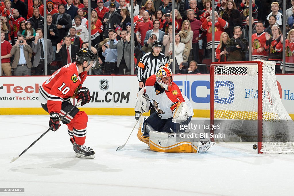 Florida Panthers v Chicago Blackhawks