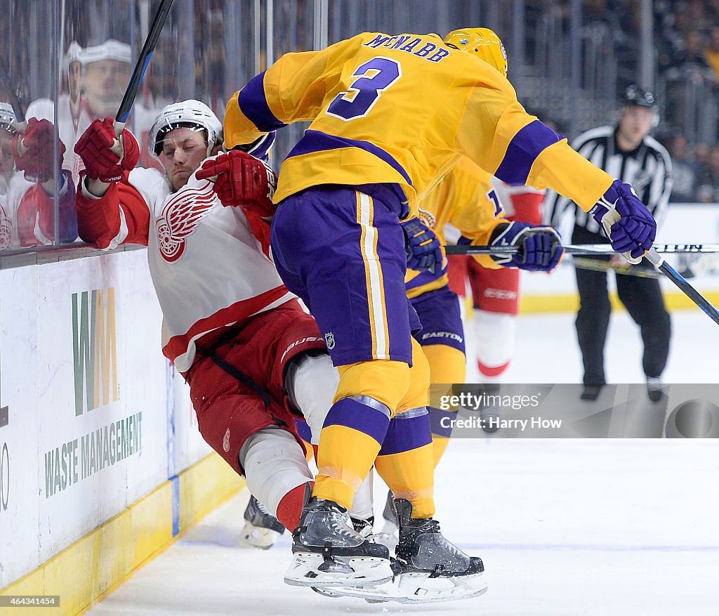 Detroit Red Wings v Los Angeles Kings