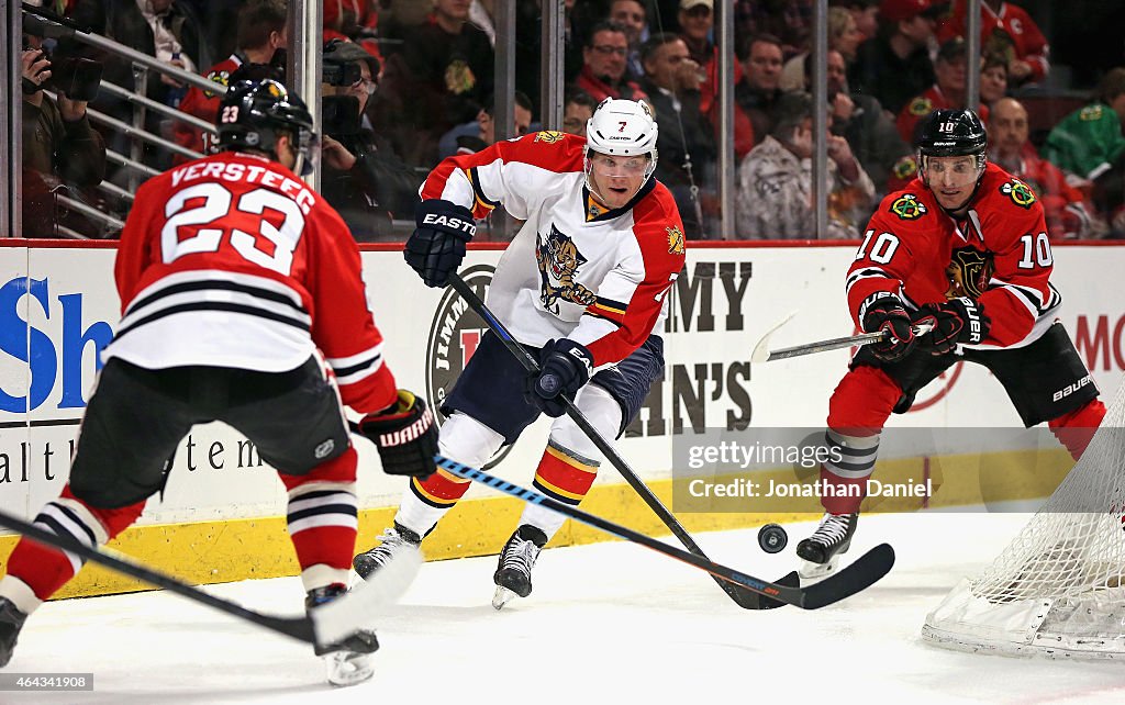 Florida Panthers v Chicago Blackhawks