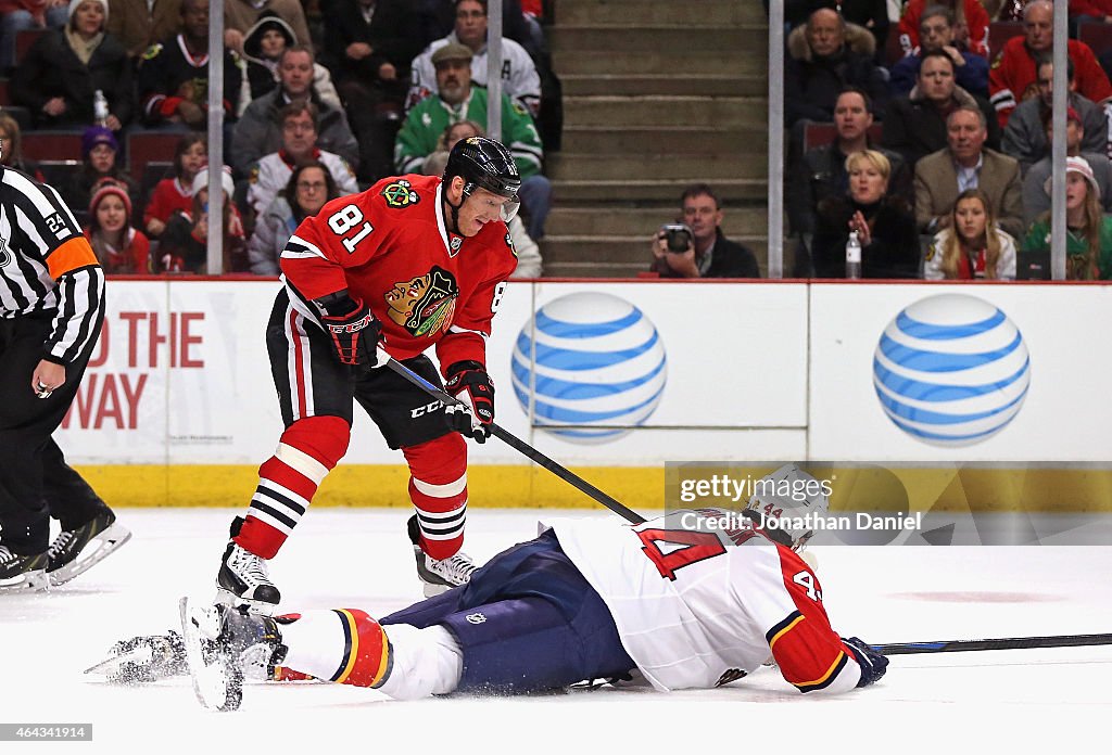 Florida Panthers v Chicago Blackhawks