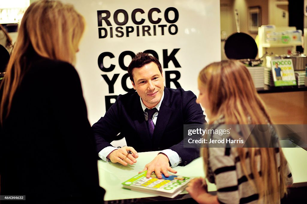 Celebrity Chef Rocco DiSpirito Book Signing At Bloomingdale's South Coast Plaza