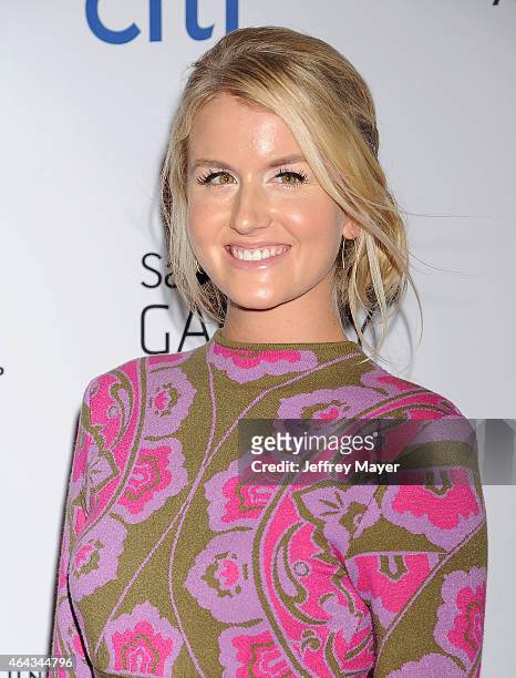 Musician Megan McAllister attends the Universal Music Group 2015 Post GRAMMY Party at The Theatre Ace Hotel Downtown LA on February 8, 2015 in Los...