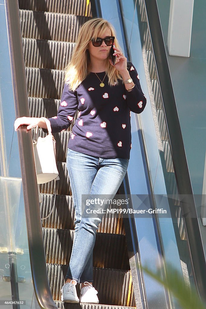 Celebrity Sightings In Los Angeles - February 24, 2015