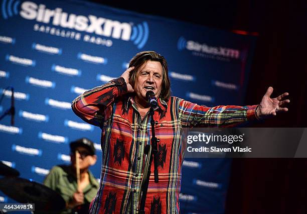 Singer Billy J. Kramer performs at the "Cousin Brucie Presents: The British Invasion" at Hard Rock Cafe New York on February 24, 2015 in New York...