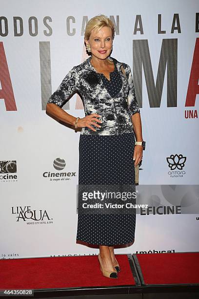 Raquel Bessudo attends "A La Mala" Mexico City premiere at Cinepolis Antara Polanco on February 24, 2015 in Mexico City, Mexico.