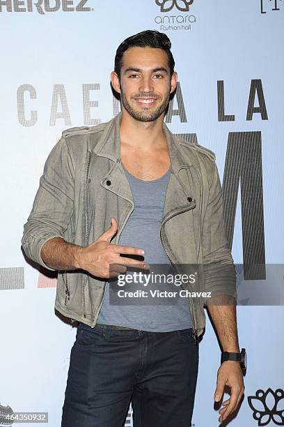 Arturo Zuniga attends "A La Mala" Mexico City premiere at Cinepolis Antara Polanco on February 24, 2015 in Mexico City, Mexico.