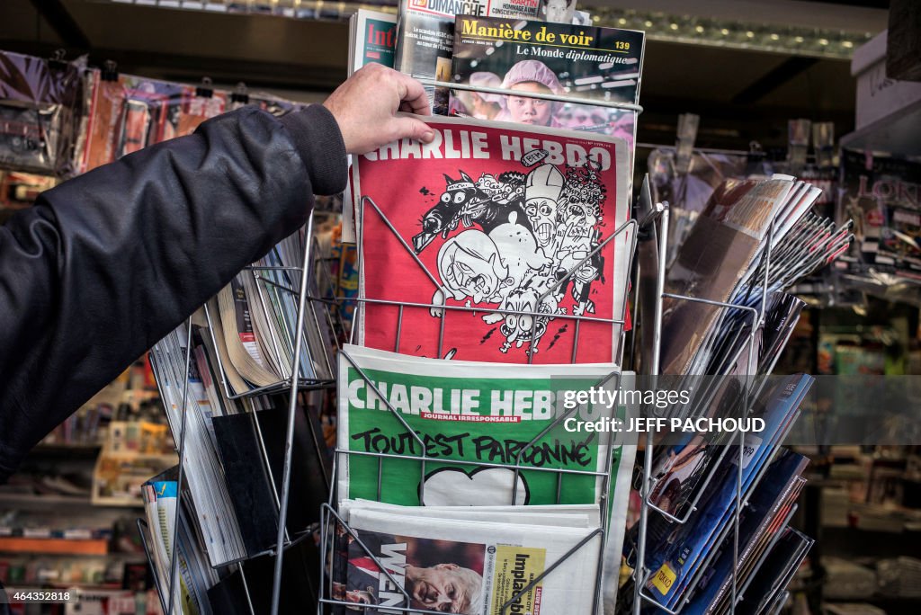 FRANCE-ATTACKS-MEDIA-CHARLIEHEBDO