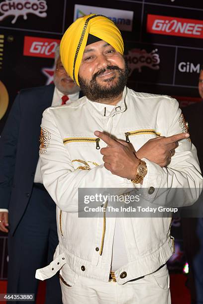 Daler Mehndi at 5th edition of GIMA awards in Mumbai.