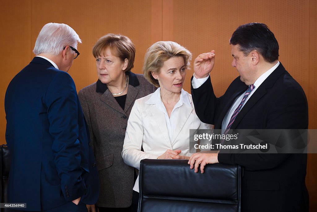 German Weekly Cabinet Meeting