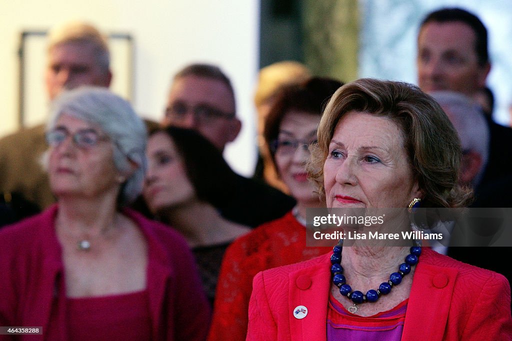 King Harald V And Queen Sonja Of Norway Visit Australia - Day 4