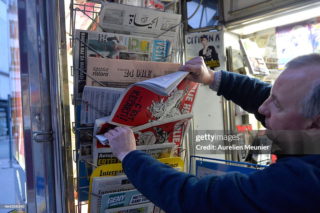 Second International Edition Of Charlie Hebdo Published Since Paris Terror Attacks