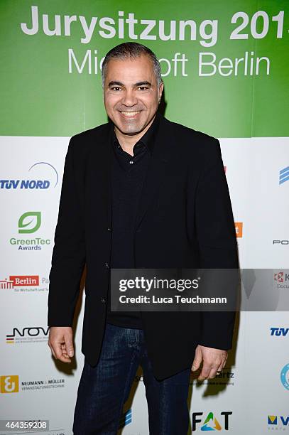 Aiman Abdallah attends the GreenTec Awards Jury Meeting 2015 at Microsoft Berlin on February 25, 2015 in Berlin, Germany.