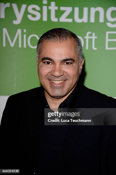 Aiman Abdallah attends the GreenTec Awards Jury Meeting 2015 at Microsoft Berlin on February 25, 2015 in Berlin, Germany.