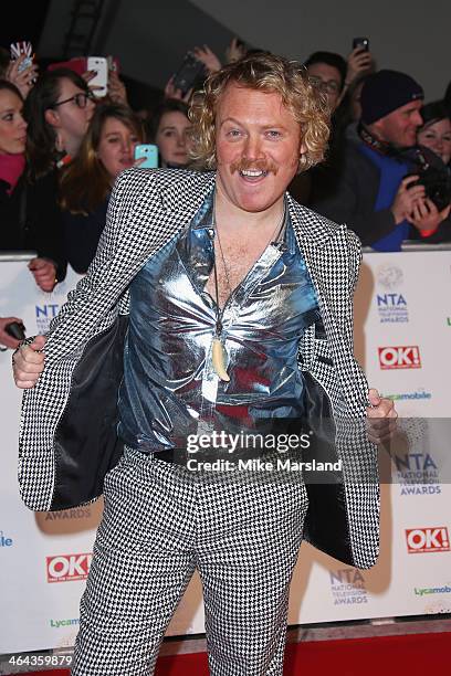 Leigh Francis attends the National Television Awards at 02 Arena on January 22, 2014 in London, England.
