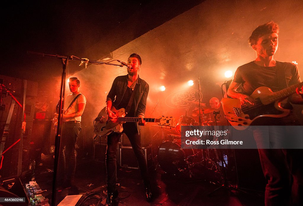 The Courteeners Perform At King Tuts In Glasgow